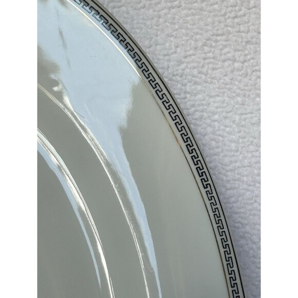 TK Thun Platter Large 16 1/8”L x 11 1/4”W Greek Key  Czechoslovakia VGUC - Picture 7 of 16